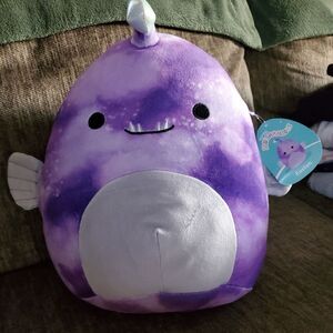 NWT Squishmallows Easton the anglerfish 12 inches